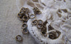 Accessories - 500 Pcs Of Antique Bronze Brass Jump Rings 4mm 22gauge A2343