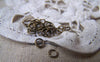 Accessories - 500 Pcs Of Antique Bronze Jump Rings 4mm 25gauge A3309