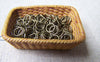 Accessories - 500 Pcs Of Antique Bronze Jump Rings 5mm 25gauge A3307