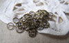 Accessories - 500 Pcs Of Antique Bronze Jump Rings 5mm 25gauge A3307