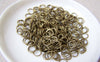 Accessories - 500 Pcs Of Antique Bronze Jump Rings 6mm 22gauge A3303