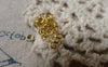Accessories - 500 Pcs Of Gold Tone Jump Rings Size 3mm 25gauge A6761