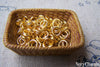 Accessories - 500 Pcs Of Gold Tone Split Rings 5mm A3304