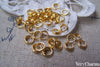 Accessories - 500 Pcs Of Gold Tone Split Rings 5mm A3304