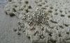 Accessories - 500 Pcs Of Silver Tone Brass Crimp Beads 2mm A5668