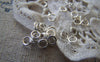 Accessories - 500 Pcs Of Silver Tone Iron Jump Rings 4mm 22gauge A2342