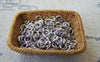 Accessories - 500 Pcs Of Silvery Gray Nickel Tone Jump Rings 4mm 22gauge A2340