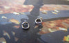 Accessories - 500 Pcs Of Silvery Gray Nickel Tone Jump Rings 4mm 22gauge A2340