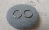 Accessories - 500 Pcs Platinum Gunmetal Metal Iron Jump Rings Size 10mm 22gauge