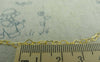 Accessories - 6.6 Ft (2m) Of Anti Tarnish 16K Gold Color Brass Heart Link Chain Soldered Links 3x4.3mm A5860