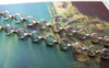 Accessories - 6.6 Ft (2m) Silvery Gray Brass Round Rollo Chain Unsoldered Links 3.8mm A2005