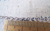 Accessories - 6.6ft (2m) Of Platinum White Gold Tone Brass Curb Chain 3.1mm A4436
