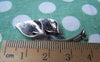 Accessories - 6 Pcs Antique Silver Calla Lily Flower Charms Pendants 14x37mm A955
