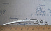 Accessories - 6 Pcs Antique Silver Phoenix Shaped Chinese Hairpin Small Size 14x90mm A2168