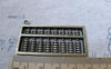 Accessories - 6 Pcs Of Antique Bronze Chinese Abacus Pendants Charms 23x49mm A7778