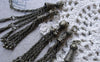 Accessories - 6 Pcs Of Antique Bronze Tassel Mixed Style A7705