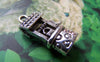 Accessories - 6 Pcs Of Antique Silver 3D Chinese Windlass Pendants Charms 12x22mm HEAVY A841