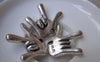 Accessories - 6 Pcs Of Antique Silver Hand Charms 28x29mm A1353