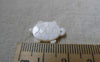 Accessories - 6 Pcs Of Natural Shell Turtle Charms 13x19mm A6335