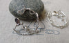 Accessories - 6 Pcs Of Silver Tone Brass Hummingbird Oval Ring Pendants Charms 25x26mm A6593