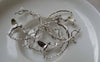 Accessories - 6 Pcs Of Silver Tone Brass Hummingbird Oval Ring Pendants Charms 25x26mm A6593