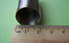 Accessories - 6 Pcs Of Silvery Gray Nickel Tone Steel Spring Wire Ring Base 19mm