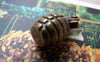 Accessories - 8 Pcs Of Antique Bronze Grenade Charms Pendants 23mm A1434