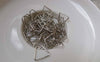 Accessories - 80 Pcs Of Silvery Gray Nickel Tone Triangle Jump Ring Pinch Bail 10x10mm A6066