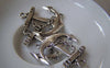 Accessories - Anchor Charms Antique Silver Charms 25x28mm Set Of 10 Pcs A1480