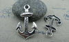 Accessories - Anchor Charms Antique Silver Navy Pendants 20x33mm Set Of 10 Pcs A4069