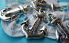 Accessories - Anchor Charms Antique Silver Navy Pendants 20x33mm Set Of 10 Pcs A4069
