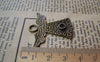 Accessories - Angel Pendants Antique Bronze Lovely Charms 34.5x35.5mm Set Of 10 Pcs A1479