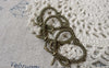 Accessories - Antique Bronze Bowtie Heart Charms 29x30mm Set Of 20 Pcs A6782