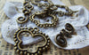 Accessories - Antique Bronze Butterfly Toggle Clasps Set Of 10 A229