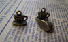 Accessories - Antique Bronze Cherry Tea Set Tea Cup Charms 12x13mm Set Of 20 Pcs A3248