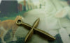 Accessories - Antique Bronze Cross Charms 19x28mm Set Of 20 Pcs A5993
