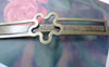 Accessories - Antique Bronze Wide Bobby Pin Flower Hair Clips 53mm Set Of 30 Pcs A7539