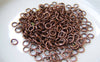 Accessories - Antique Copper Jump Rings 4mm 22 Gauge Set Of 500 Pcs A2294
