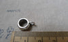 Accessories - Antique Silver Bail Necklace Tube Charms 5x10mm Set Of 30 Pcs A7836