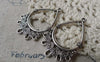 Accessories - Antique Silver Chandelier Earring Drops Pendants Charms 23x38mm Set Of 10 Pcs A6784