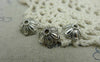Accessories - Antique Silver Flower Spacer Bead Caps 11.5mm Set Of 50 Pcs A5941