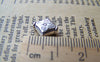 Accessories - Antique Silver Rhombus Beads Rondelle Spacer 10mm Set Of 50 Pcs A1071