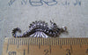 Accessories - Antique Silver Seahorse Charms Pendants 12x26mm Set Of 10 Pcs A2921