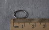 Accessories - Antique Silver Smooth Oval Link Rings 10x14mm Set Of 20 Pcs A7075
