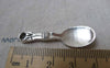 Accessories - Antique Silver Soup Spoon Pendants Charms 12x41mm Set Of 20 Pcs A7840