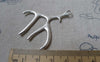 Accessories - Antler Deer Horn Pendants Antique Silver Charms 40x52mm Set Of 6 Pcs A6552