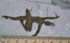 Accessories - Ballet Dancer Pendants Antique Bronze Girl Blank Charms 35x63mm Set Of 10 Pcs A7817
