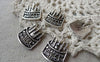 Accessories - Birthday Cake Antique Silver Charms 15x19mm Set Of 20 Pcs A6695