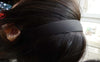 Accessories - Black Headband Matte Black Silk Covered Plasitc Hair Band 25mm Set Of 5 Pcs A5469