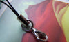 Accessories - Black Strap Lariat Lanyard With 10mm Silver Lobster Clasp Cell Phone Accessory Set Of 50 Pcs A1206